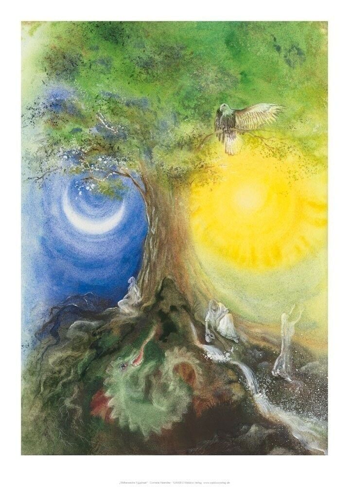 Stampa artistica World Ash Yggdrasil