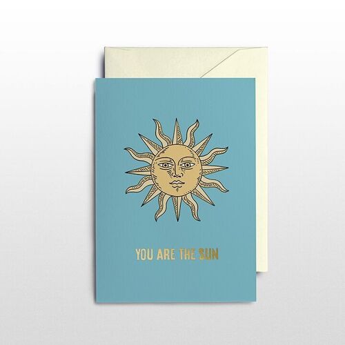 Postcard "You are the Sun"