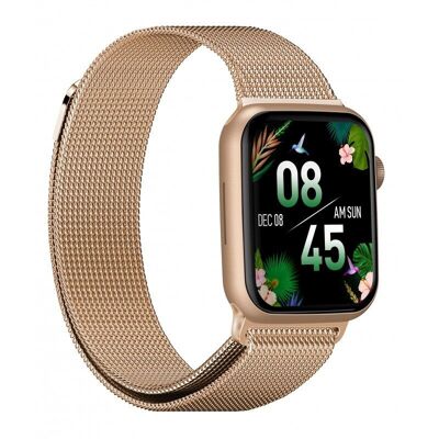 Smartwatch Colorful 2 pink + metal