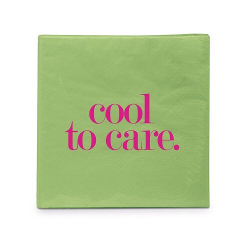 Cool to care Napkin 25x25