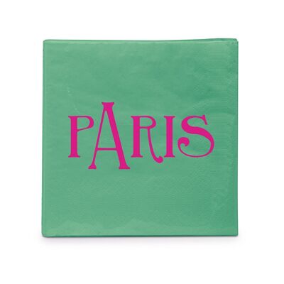 Happy Place Paris Napkin 25x25