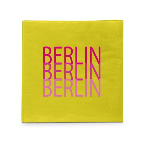 Happy Place Berlin Napkin 25x25