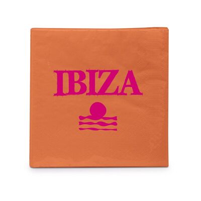 Happy Place IBIZA Napkin 25x25