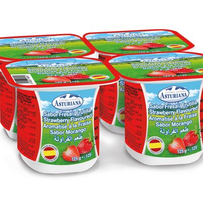 STRAWBERRY YOGURT P*4 Central Lechera Asturiana