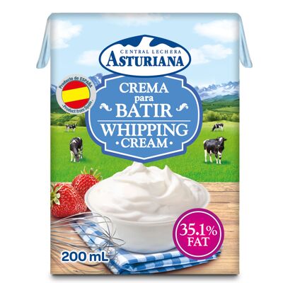 WHIPPING CREAM 200ml Central Lechera Asturiana