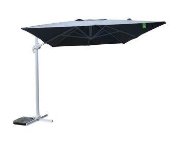 Le parasol de jardin à mât latéral mesure 3 x 3 m. 3