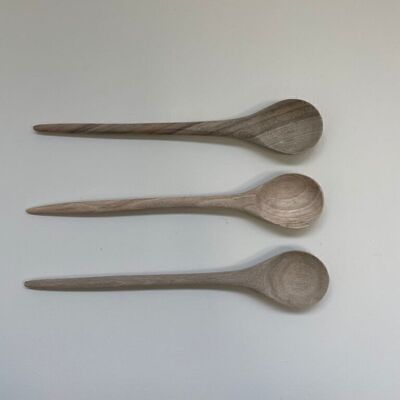 Walnut wooden spoon