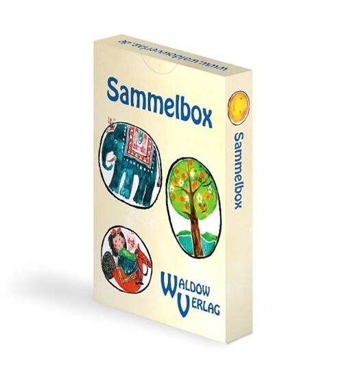 Sammelbox für Bestimmungskarten und Sticker