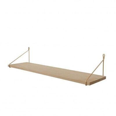 Vintage Shelf Premium Oak Raw 100 x 25 cm