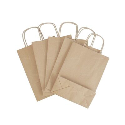 OFERTA DE BIENVENIDA - Selección de bolsas de papel kraft ecológico marrón