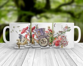 Mug Alice (parodie alice aux pays des merveilles)