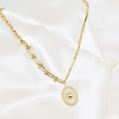 Sun necklace - BJ210166OR