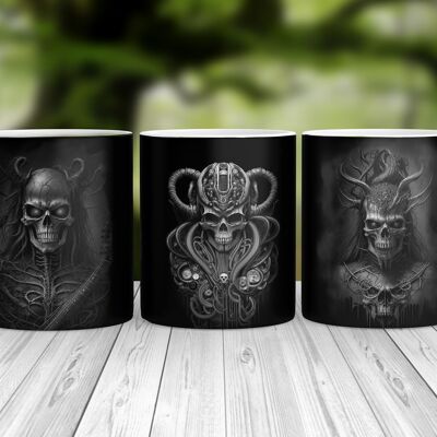 Skull mug