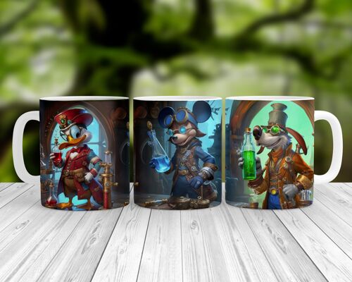 mug steampunk disney