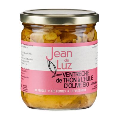 Ventresca di tonno bianco in olio d'oliva biologico - 380 g