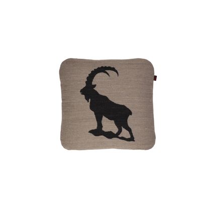 Decorative pillow Capricorn approx. 46 x 46 cm beige