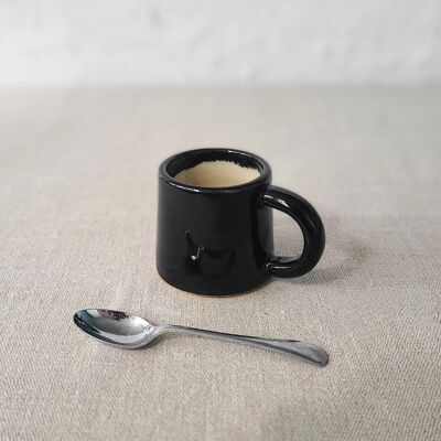 Jet Black Classic Espresso Mug