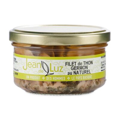 Natural albacore tuna fillet flavored with bay leaf - 140gr