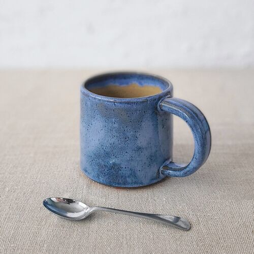 Malachite Blue Rustic Standard Mug