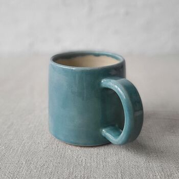 Mug classique turquoise pâle 2