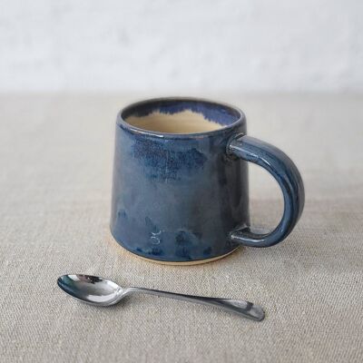 Taza Estándar Clásica Nebulosa Azul