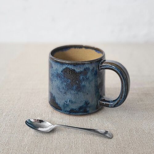 Nebula Blue Rustic Standard Mug