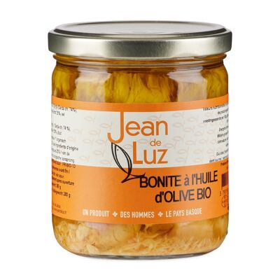Filetto di bonito in olio d'oliva biologico - 380 g