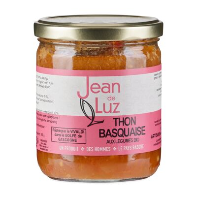 Tonno basco biologico con verdure - 380 g