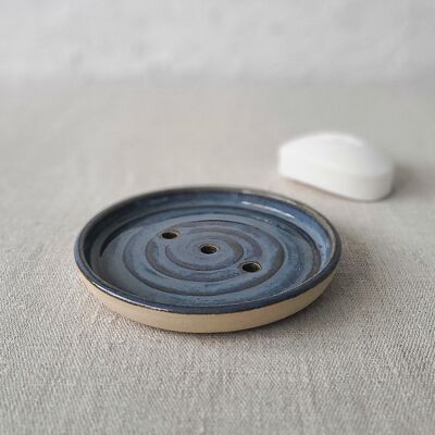 Nebula Blue Rustic Soap Dish