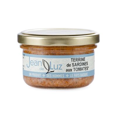 Sardinenterrine mit Bio-Tomaten - 85gr