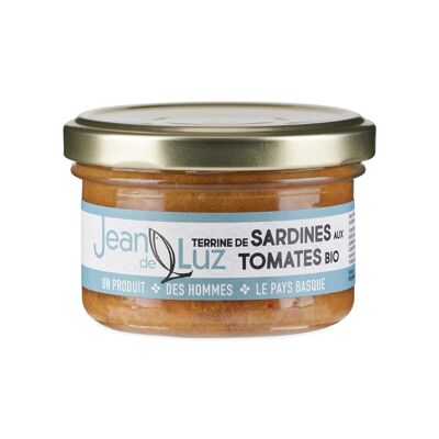 Terrina di sardine e pomodori biologici - 85 g