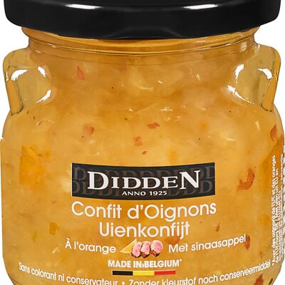 Oignons confits à l'Orange - Pot 150 g