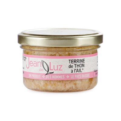 Organic tuna terrine with garlic - 85gr
