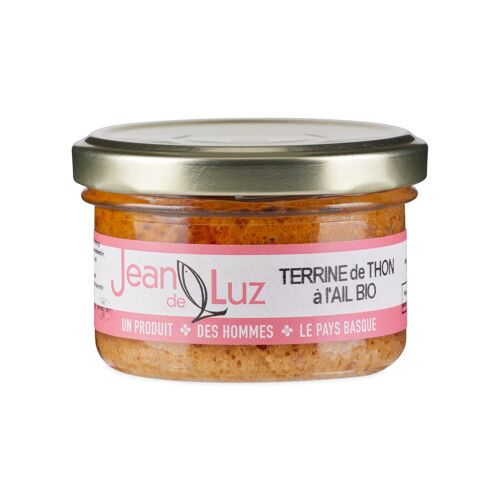 Terrine de thon à l’ail bio - 85g