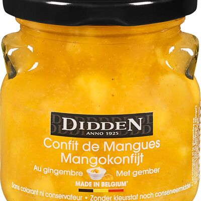 Mango confit with Ginger - Jar 150 g