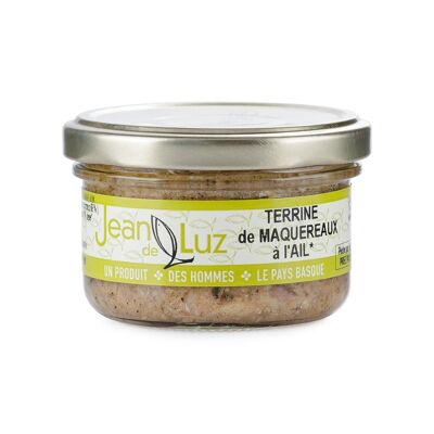 Mackerel terrine with organic garlic - 85gr