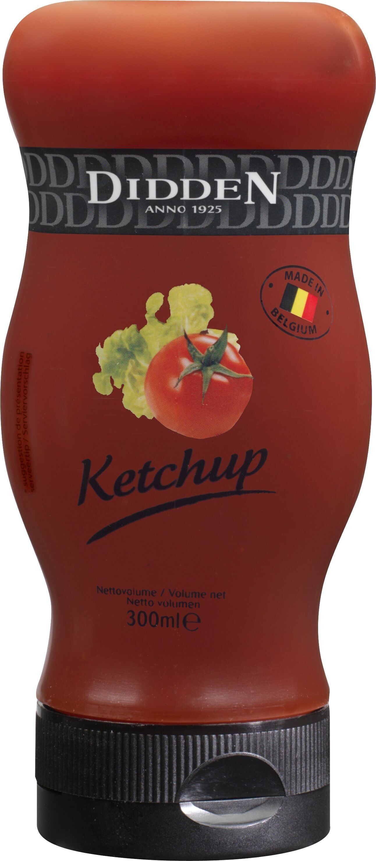 Ketchup aux tomates - Bouteille pressabile 300 ml