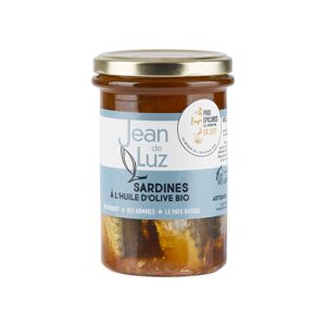 Sardines à l'huile d'olive bio du Pays Basque - 270gr