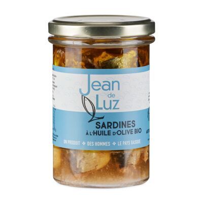 Sardinas ecológicas en aceite de oliva - 270g