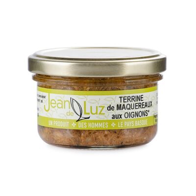 Mackerel terrine with organic onions - 85gr