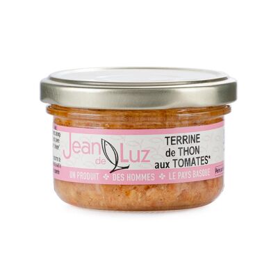 Tuna terrine with organic tomatoes - 85gr