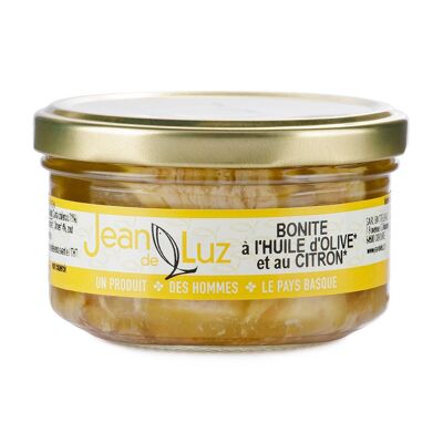 Filetto di Bonito all'olio d'oliva e limone bio - 140gr