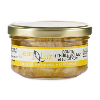 Filet de bonite à l'huile d'olive et au citron bio - 140gr 1