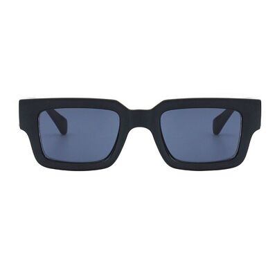 Lunettes de soleil carrées noires