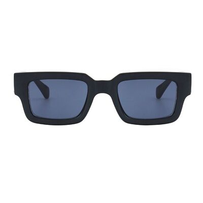 Schwarze quadratische Sonnenbrille