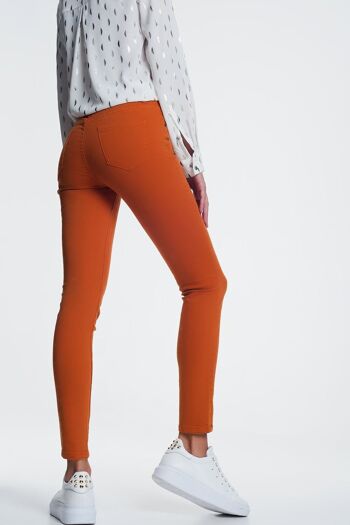 jean skinny orange 2