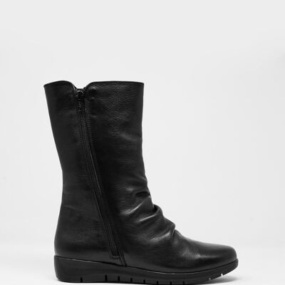 slouch calf length boot