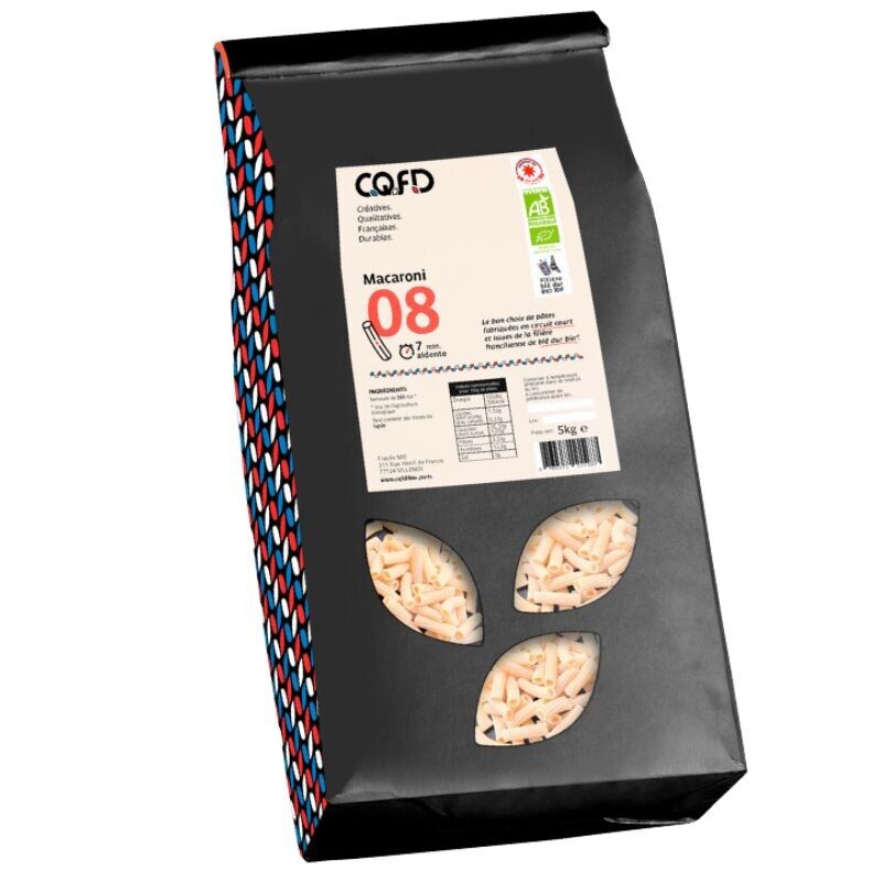 Pasta biologica - 08 maccheroni (sacchetto da 5kg)