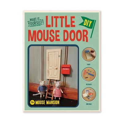 DIY für Kinder – Türöffnung der kleinen Maus – Das Mäusehaus