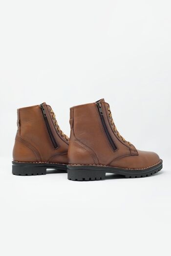 grosses bottes militaires marron 5